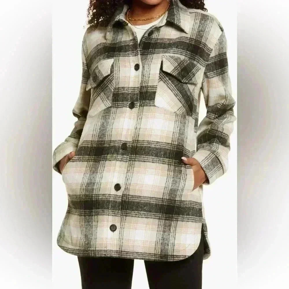 Thread & Supply Plaid Shacket